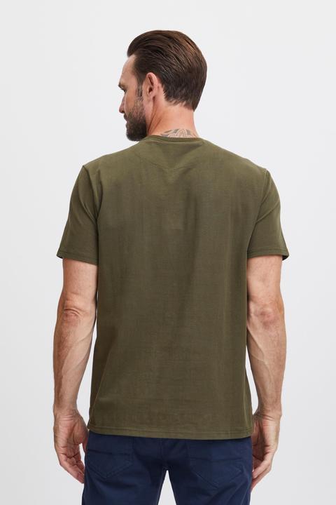 Produktbild FQ1924 FQTom SS basic tee w logo - T-shirt - 21900414 (XL)