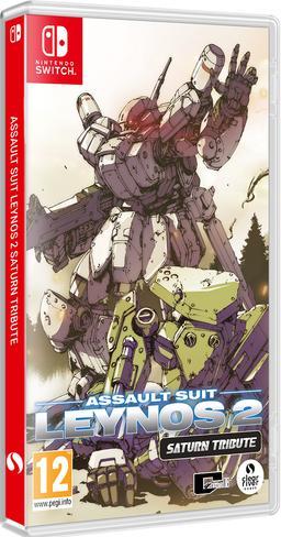 Actual product image Clear River Games Assault Suit Leynos 2 Saturn Tribute (Switch)