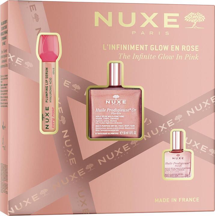 Produktbild Nuxe Huile Prodigieuse Or Florale Glow Geschenkset (3-teilig) (Körperpflegeset)