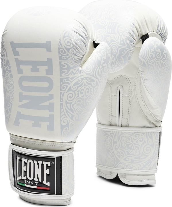 Image du produit Leone Gants de boxe Maori Blanc GN070 (14 OZ)