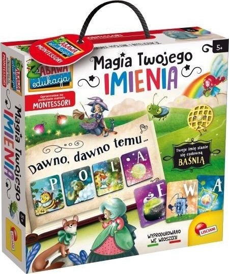 Immagine prodotto Lisciani Gioca a Montessori La magia del tuo nome