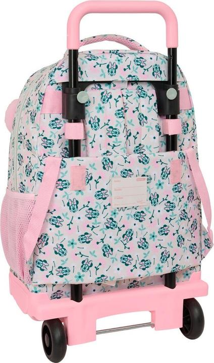 Immagine prodotto Minnie Mouse Schulrucksack mit Rädern Minty Rosa 33 x 45 x 22 cm (22 l)