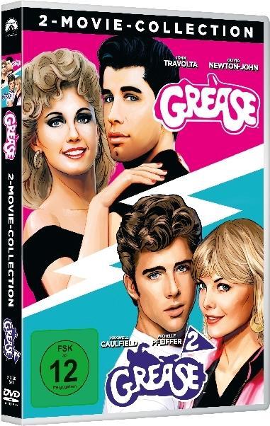 Produktbild Grease 1+2 Box - Remastered (DVD, 1978, Deutsch)