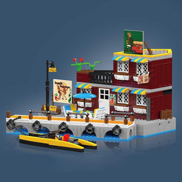 Image du produit Mould King Restaurant Seaside