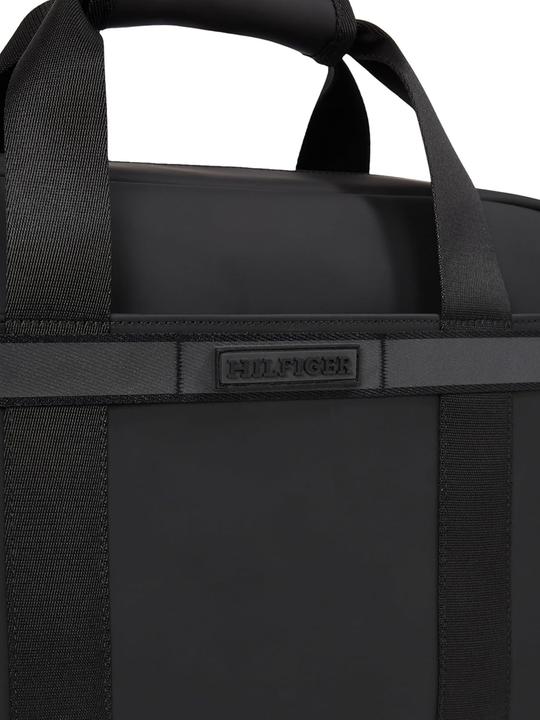 Productafbeelding Tommy Hilfiger Mens TH MONOTYPE Computer Bag AM0AM12745 Black One Size Black One Size Black One size (15.60")