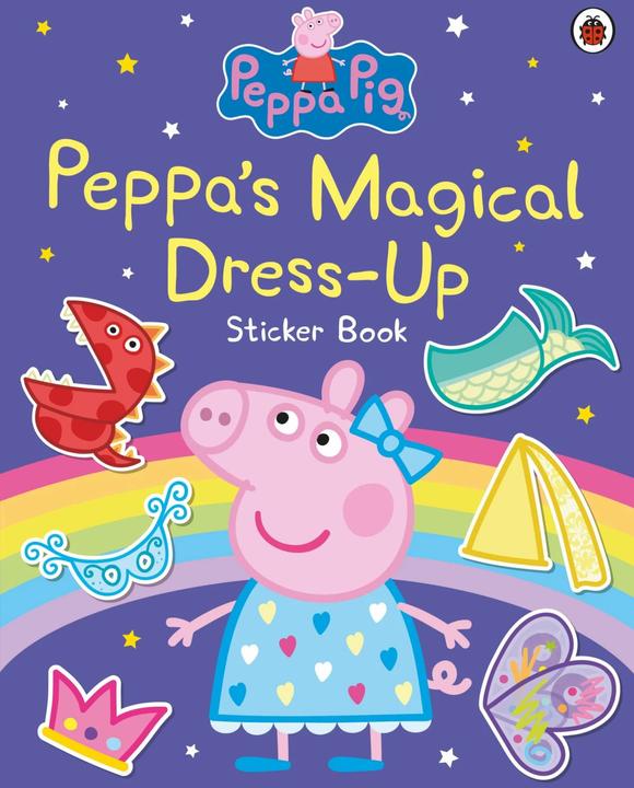 Peppa Pig : Le livre d'autocollants magique de Peppa Dress-Up