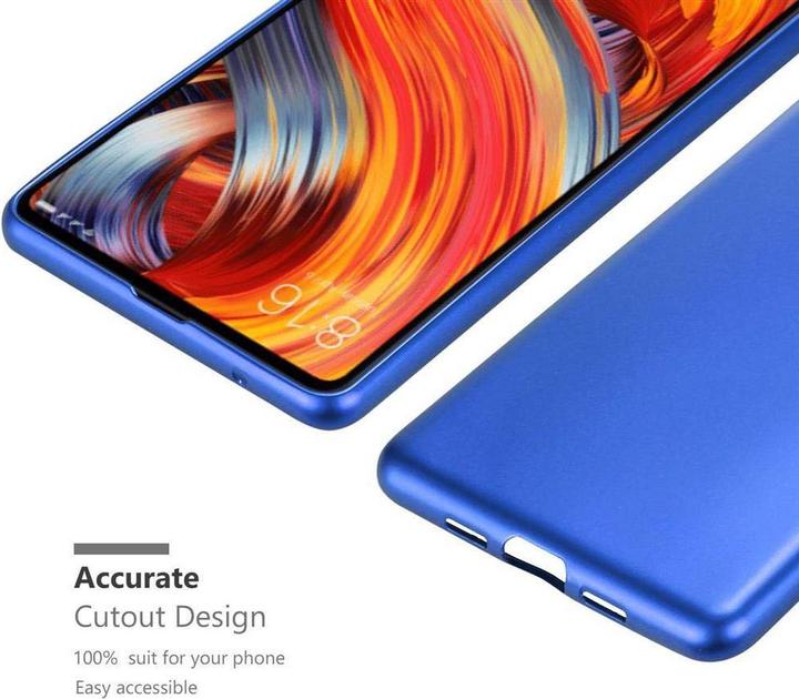 Actual product image Cadorabo TPU Matt Metallic Cover (Mi Mix 2)