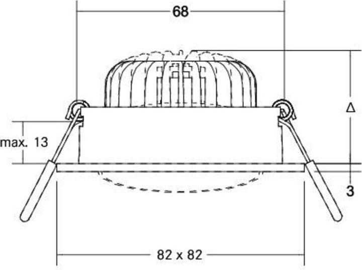 Produktbild Brumberg Einbaustrahler