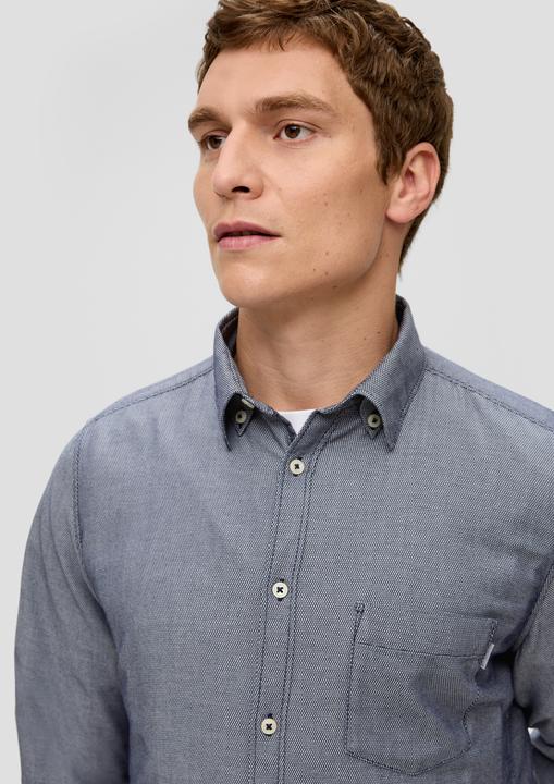 Produktbild s.Oliver Hemd Hemd im Slim Fit (XL)