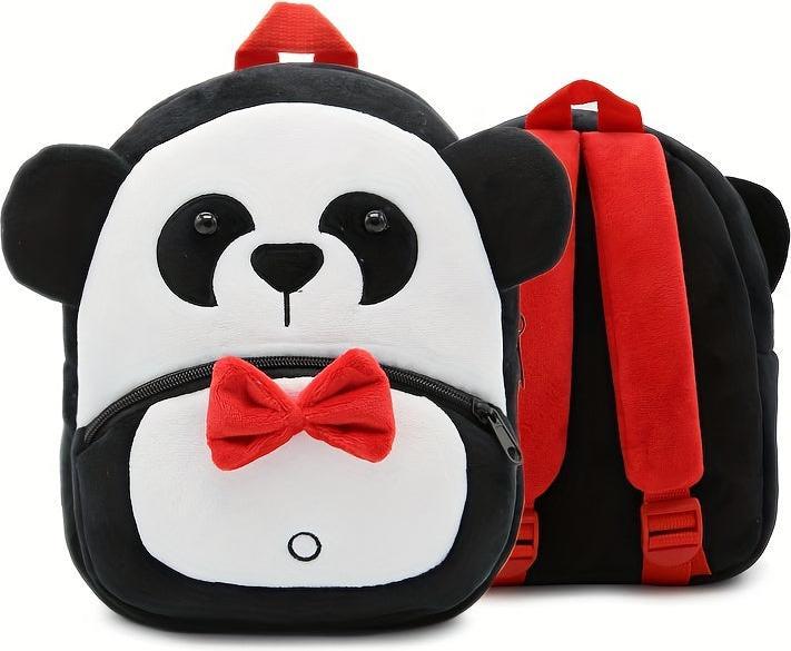 Immagine prodotto Only-Bags.Store Zaino in poliestere per la scuola, zaino in peluche con animali simpatici, borsa piccola per le
