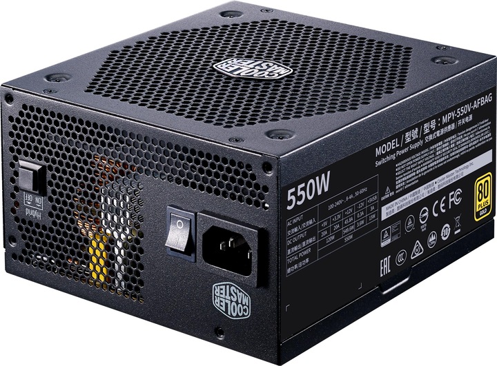 Actual product image Cooler Master Power supply unit V V2 Modular (550 W)