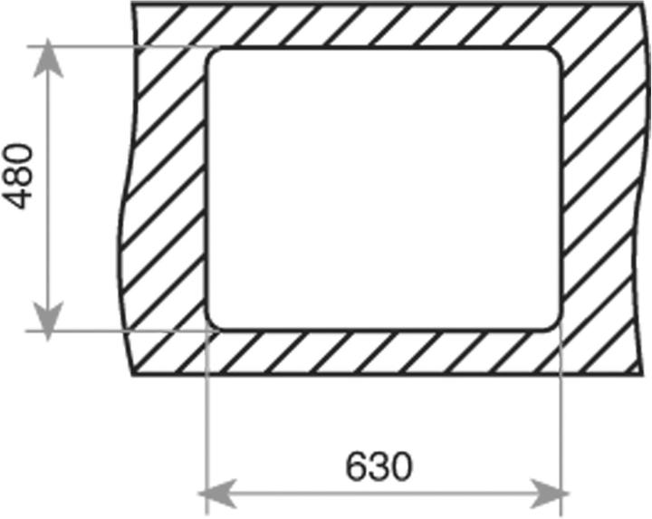 Actual product image Teka Classic 1C (Undermount sink, 50 cm)