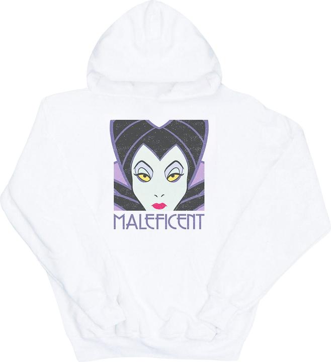 Immagine prodotto Disney Maleficent Cropped Head Felpa con Cappuccio Uomo (L)