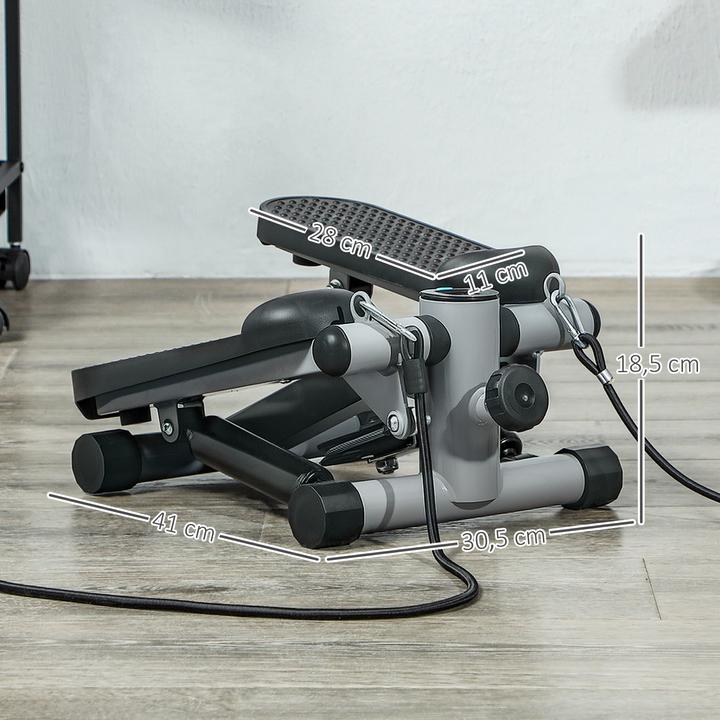 Produktbild SportNow Mini Stepper Stahl, Kunststoff Grau