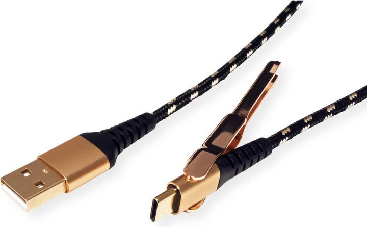 Actual product image Roline Gold USB cable (1 m, USB 2.0)