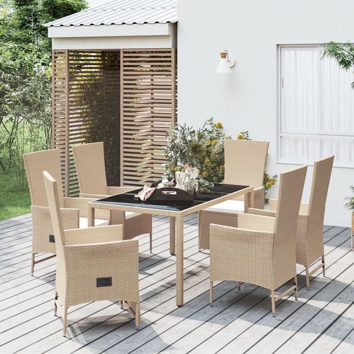 Produktbild vidaXL Garten Essgruppe (150 x 90 x 75 cm)