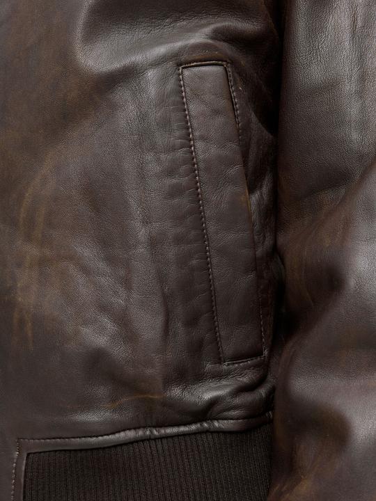 Produktbild Jack & Jones Jorleather Bomber Jacket Styd Aw25 (XL)