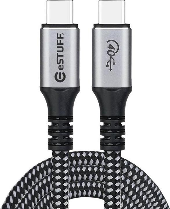 Produktbild eSTUFF USB C – USB C (1.20 m, USB 4.0, 100 W)