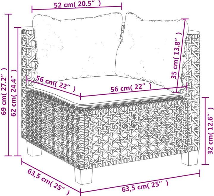 Produktbild vidaXL Ken