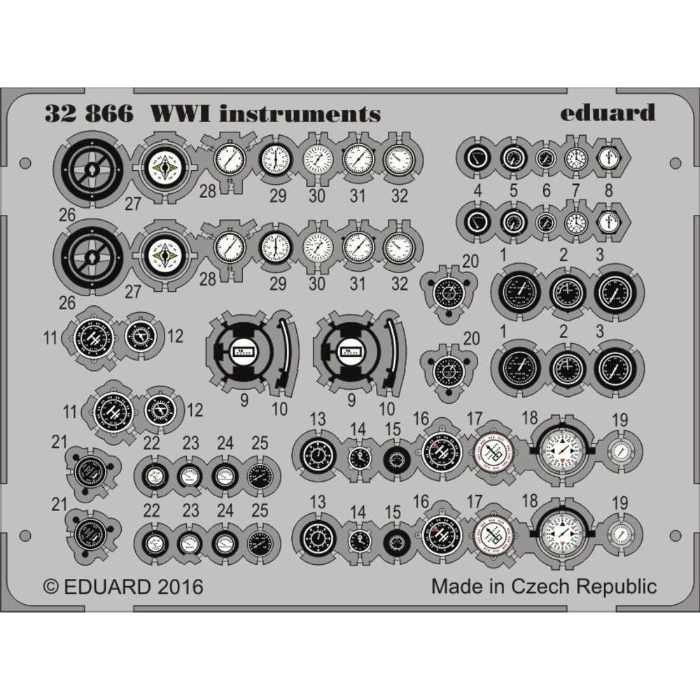 Eduard WWI instruments