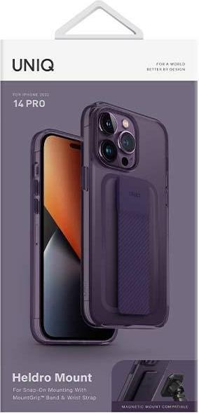 Produktbild Uniq etui Heldro Mount iPhone 14 Pro 6,1" fioletowy/fig purple (Apple iPhone 14 Pro)