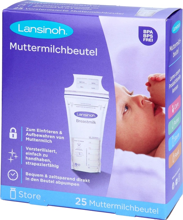 Produktbild Lansinoh Muttermilchbeutel