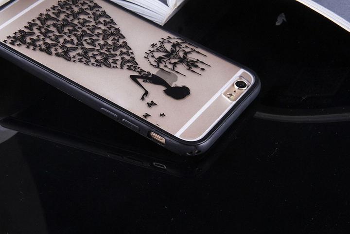 Produktbild König Design Apple iPhone SE 2022 Handyhülle Mandala Case Cover Schutzhülle Bumper Schwarz