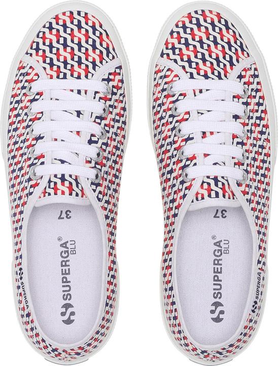 Actual product image Superga Unisex Adult 3750 Leggera Print Trainers (40)