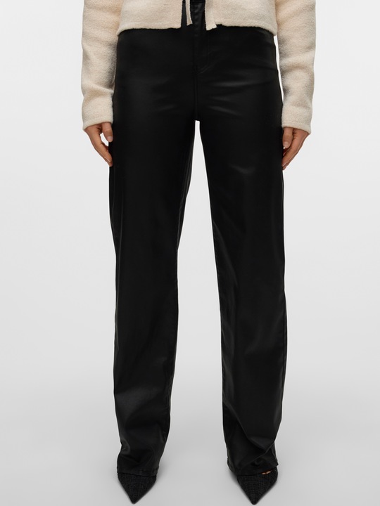Actual product image Vero Moda VMTESSA Hohe Taille Hose Hose mit weitem Beinschnitt (32)