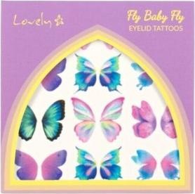 Actual product image NoName Fly Baby Fly Washable Eye Makeup Tattoos for Decoration Lovely