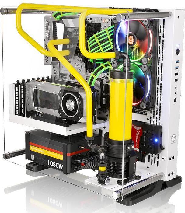 Actual product image Thermaltake Core P3 Snow Edition (ATX, mATX)