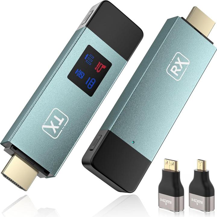 Produktbild Braidol Drahtloser HDMI-Sender und Empfänger (30 m, HDCP)