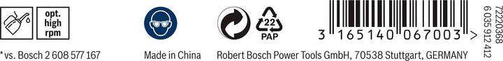Immagine prodotto Bosch Professional Zubehör Punta PRO Metal HSS-G, 2,5 x 62 x 95 mm (2,5 mm)