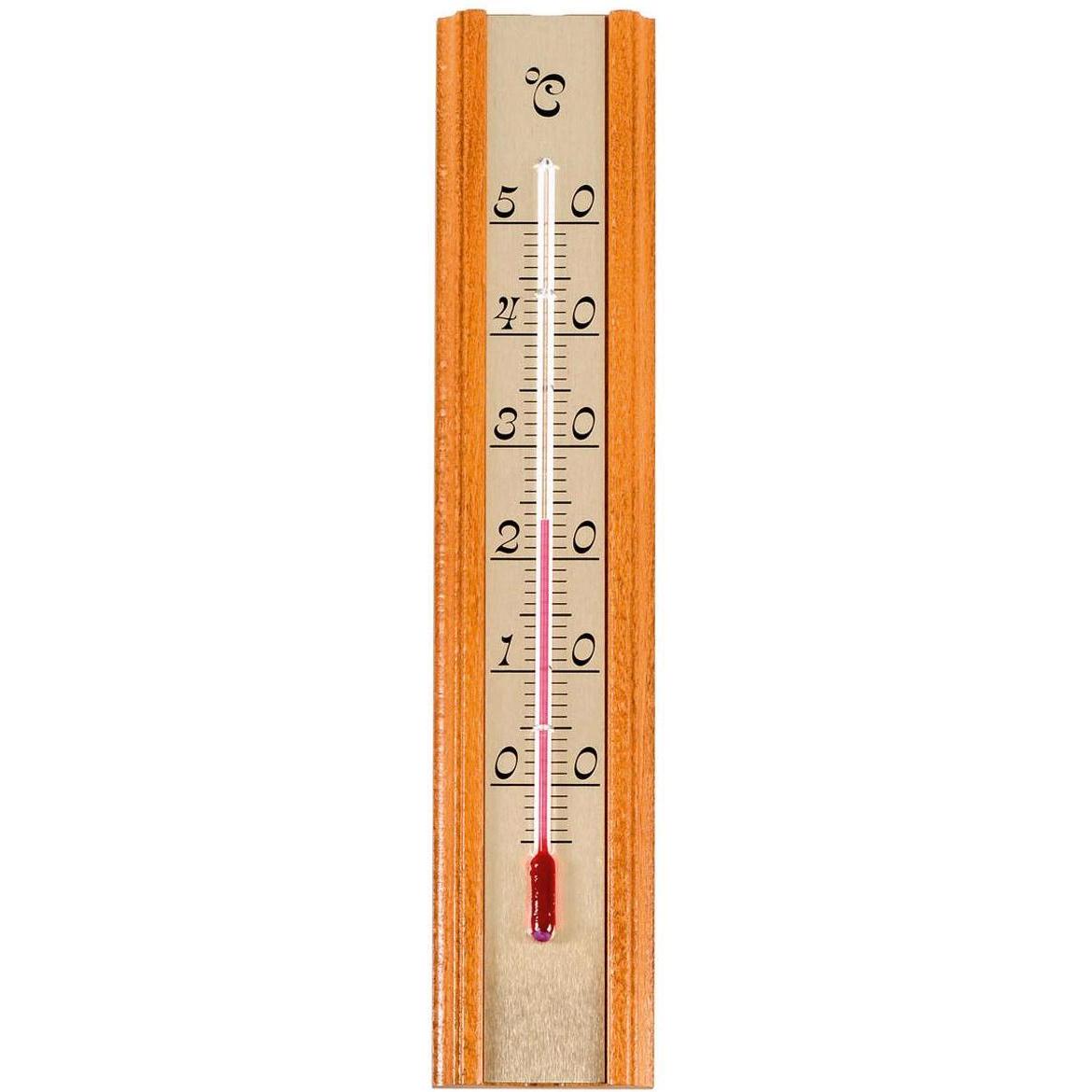 TFA Innenthermometer, Thermometer + Hygrometer, Braun