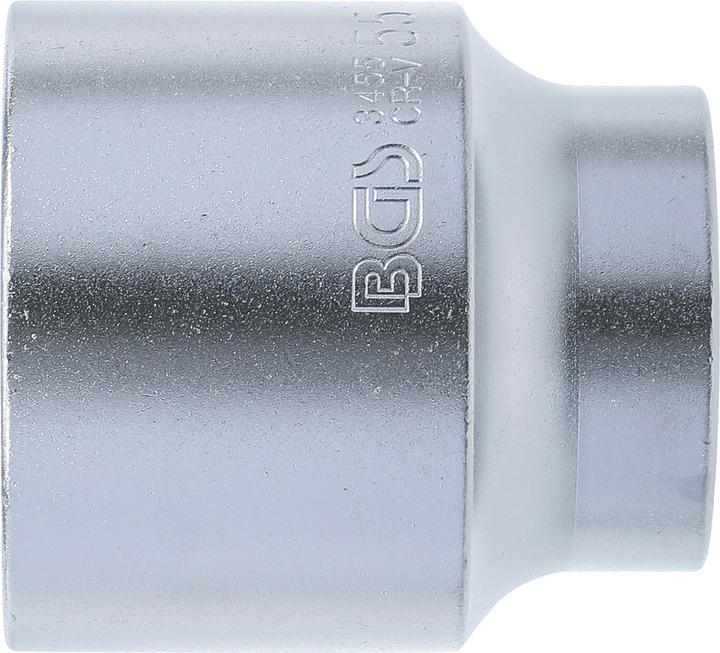 Produktbild BGS Steckschlüssel-Einsatz Sechskant Antrieb Innenvierkant 20 mm (3/4") SW 55 mm (55 mm)