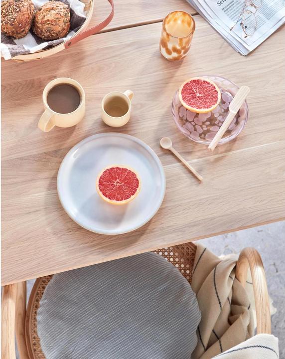 Produktbild OYOY Living Frühstücks- & Dessertteller Jali 1 Stück,Rosa/Transparent (1 x, 15.60 cm)