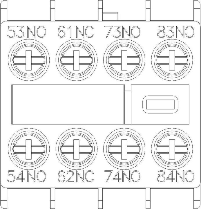 Produktbild Siemens Front Auxiliary Switch Block