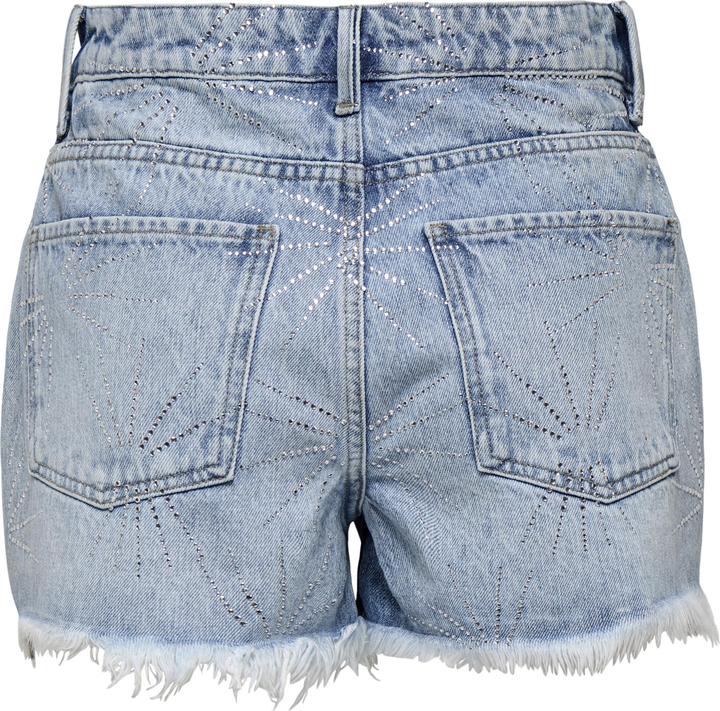 Image du produit Only ONLGABI Hohe Taille Normal geschnitten Jeans-Shorts Jeans-Shorts (L)