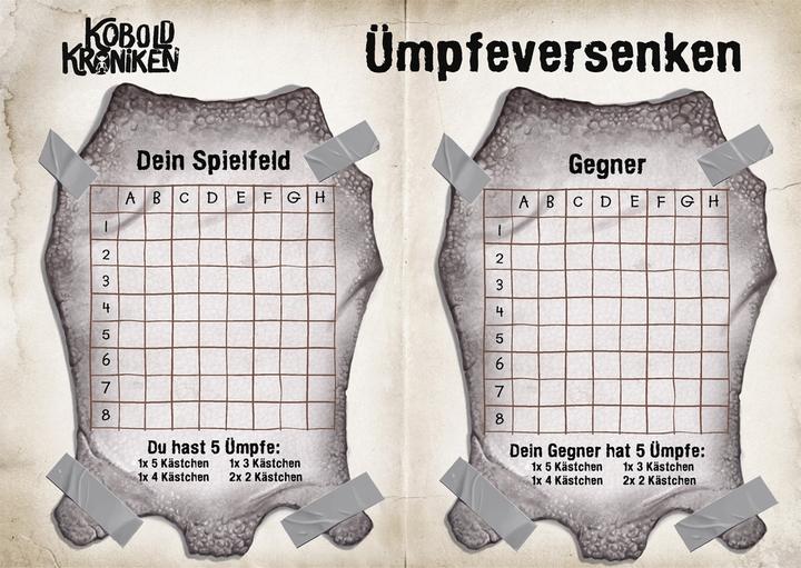 Actual product image KoboldKroniken. Goblin play block. 3-in-1 Only real with the Kobold (German)