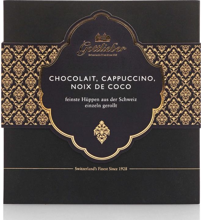 Produktbild Gottlieber Royal Hüppen Chocolait, Cappuccino, Noix de Coco Hüppen (120 g)