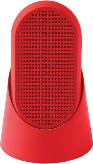 Actual product image Lexon Mino T Wodoodporny głośnik z podstawką i karabińczykiem czerwony/red LA124R9