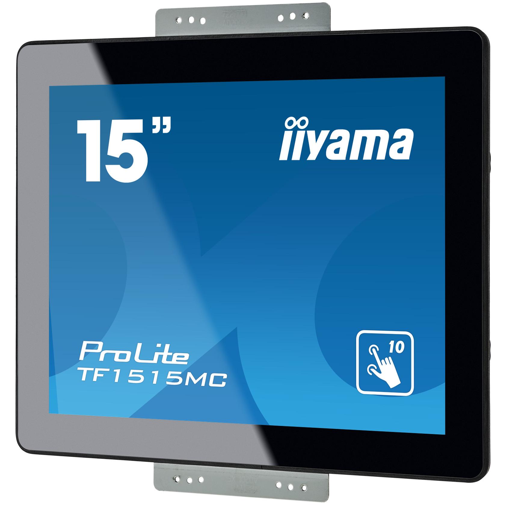 iiyama ProLite TF1515MC-B2 (1024 x 768 pixel, 15"), Monitor, Nero