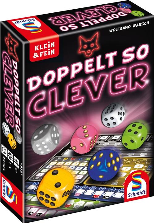 Produktbild Schmidt Spiele Doppelt so clever (Deutsch, 1 - 4 Spieler)