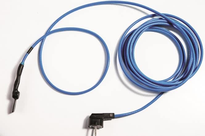 Actual product image Etherma Plug-in heating loop 24m ICE-24 240W 230V for metal pipes 40581
