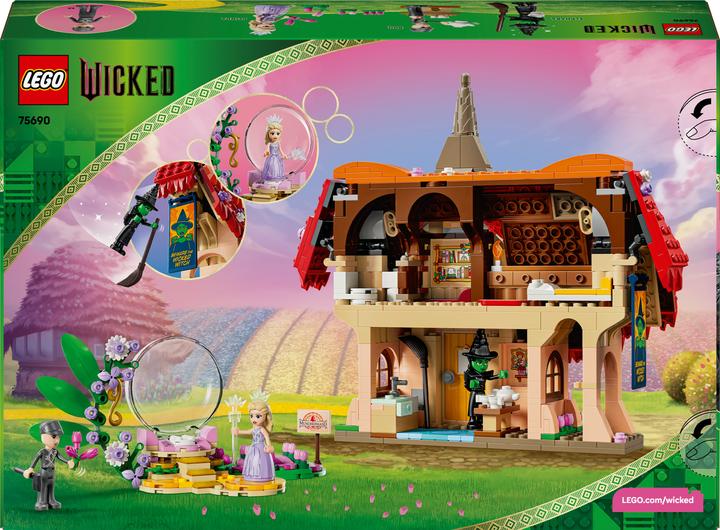 Actual product image LEGO Glinda & Elphaba Visit Munchkinland (75690)