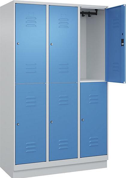 Actual product image C+P Double-decker locker Classic PLUS (120 cm, 195 cm)