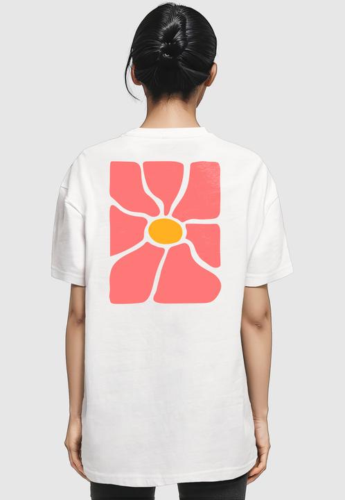 Produktbild Merchcode Ladies Flower Art Tee - 192823 (S)