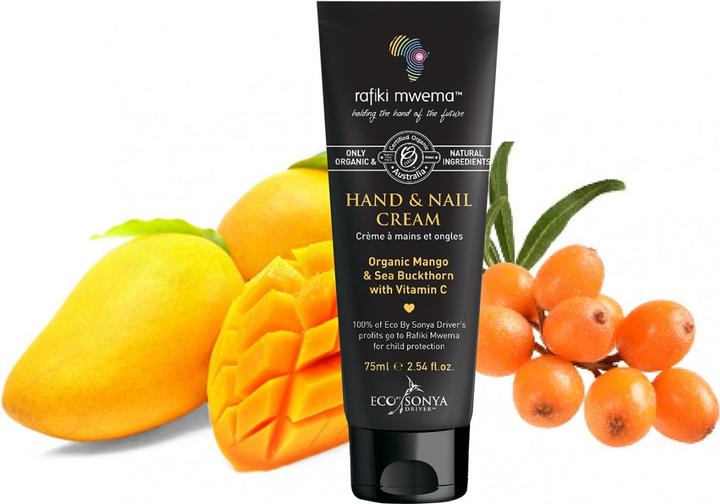 Eco by Sonya Rafiki Hand & Nail Cream - Bio Mango Handcreme (75 ml)