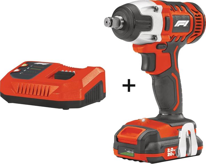 Actual product image Formula 1 Impact wrench 10996 20 V 220 nm 2600 - 3300 rpm 2 Ah