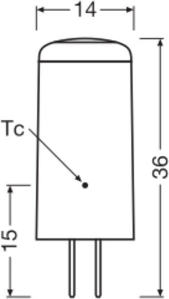 Produktbild Osram Led Pin (GY6.35, 2.60 W, 300 lm, 1 x, F)